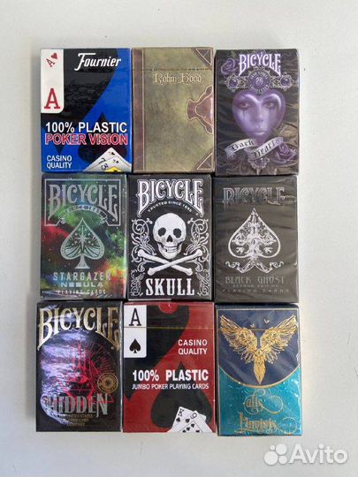 Пластиковые карты для покера Bicycle