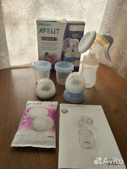 Молокоотсос ручной philips avent