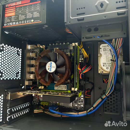 Игровой пк (Xeon E5, GT1030, RAM 16GB, SSD 256)