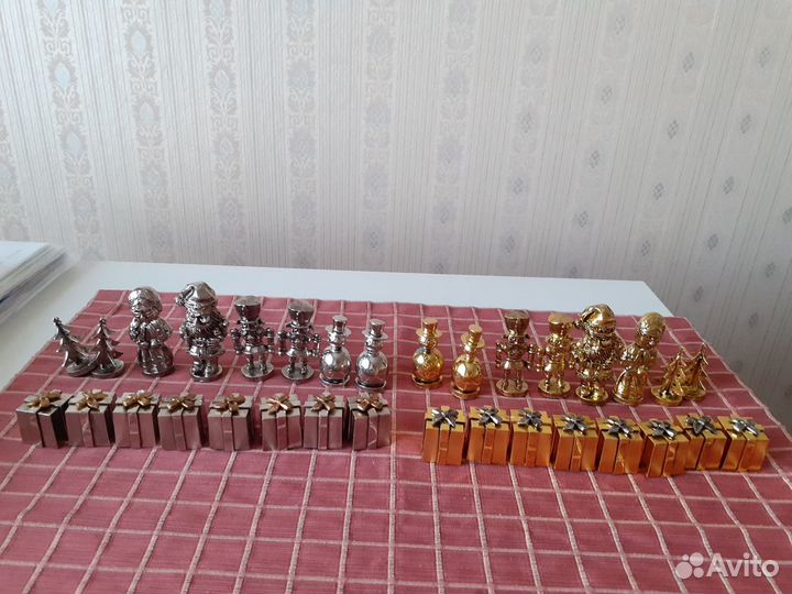 Шахматы из металла