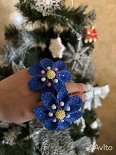 Резинки для волос ручной работы