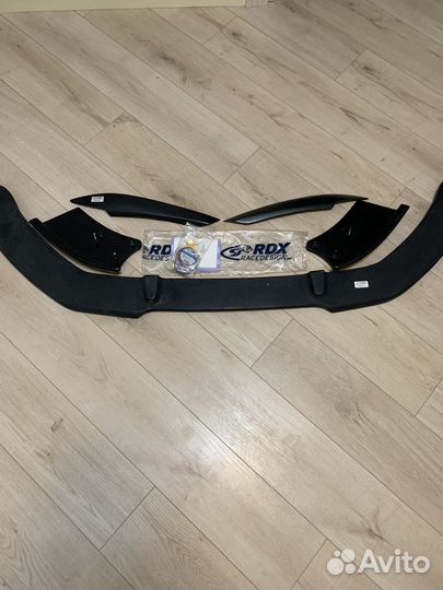 Накладка переднего бампера volkswagen пассат б7