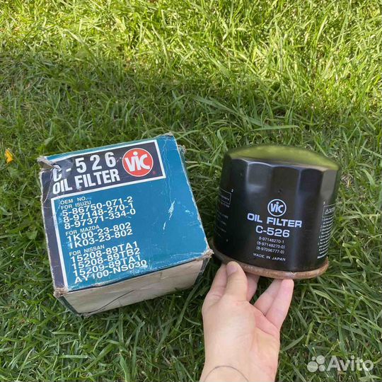 Масляный фильтр vic c-526 (4hf1)