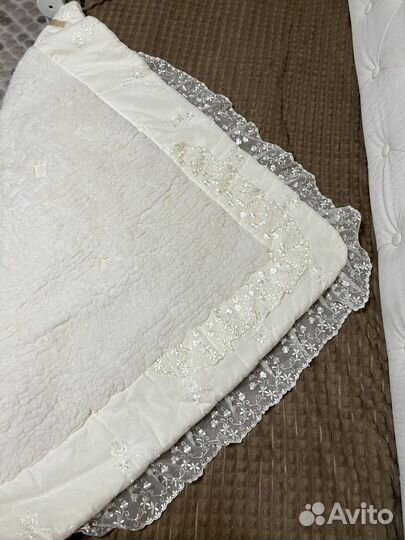 Конверт одеяло на выписку зимнее