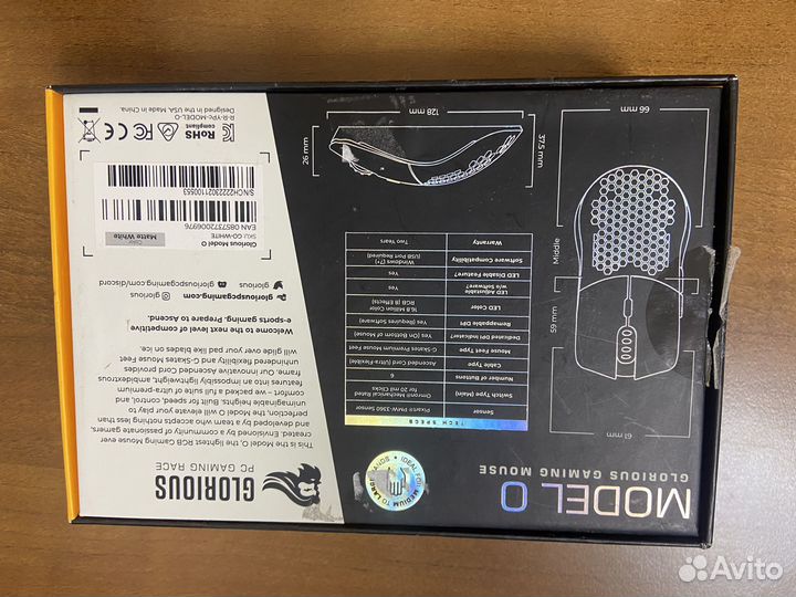 Компьютерная мышь проводная Glorious