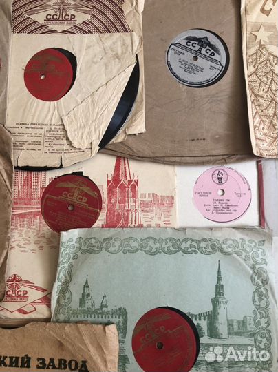 Грампластинки СССР