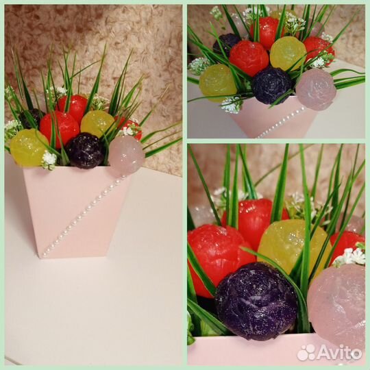 Букет из мыла