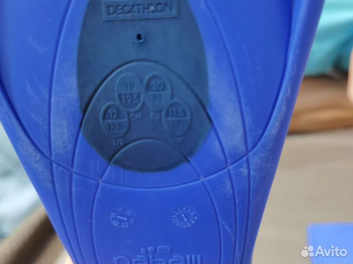 Ласты для плавания детские