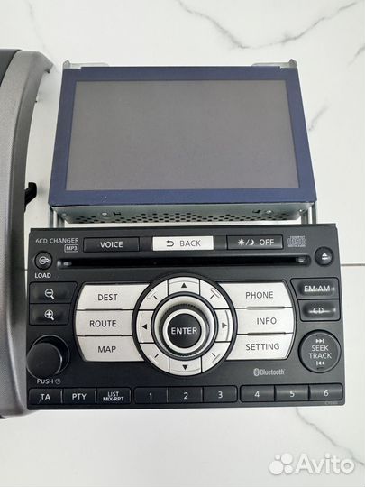 Магнитола родная x-trail t31, в идеале