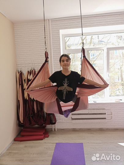 Аэройога, стретчинг, с лучшим тренером Краснодара