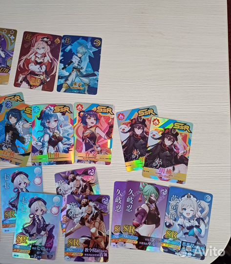 Карточки геншин импакт