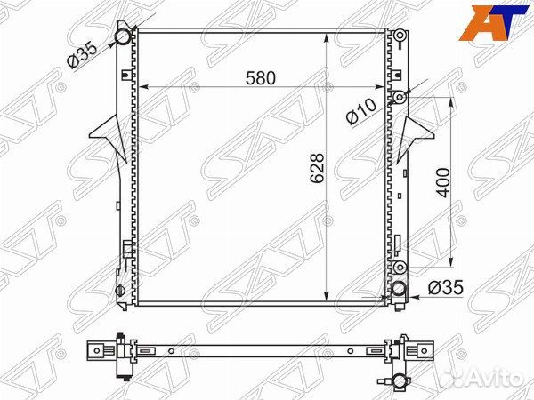 Радиатор KIA sorento