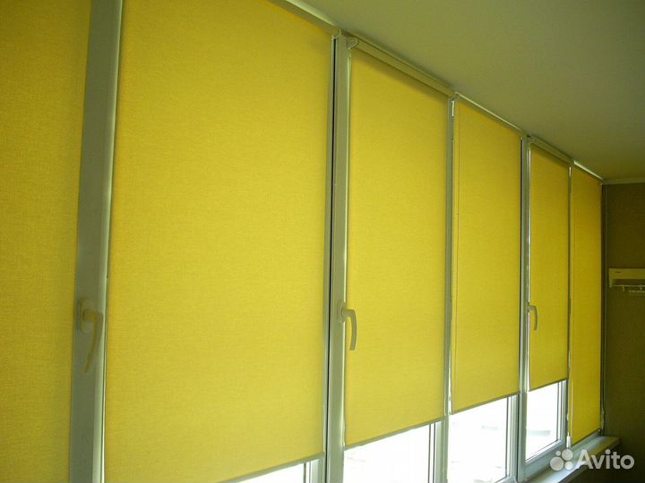 Жалюзи, рулонные шторы с установкой