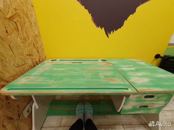 Растущая парта и стул в эксклюзивной расцветке