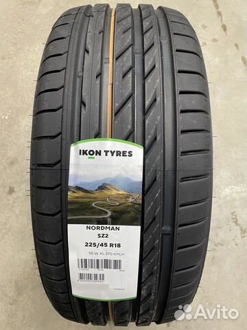 Ikon Tyres Nordman SZ2 225/45 R18 и 245/40 R18 95W