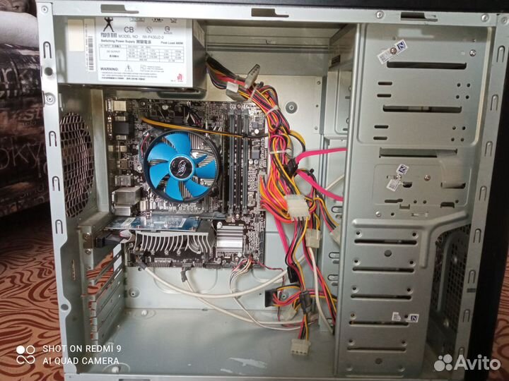 Игровой компьютер Intel Pentium g4400/gt 730/12gb