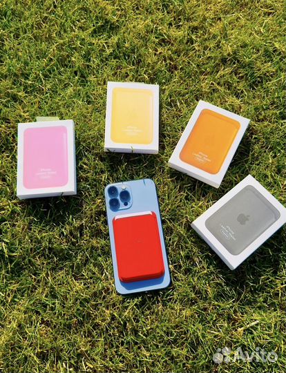 Apple leather Wallet