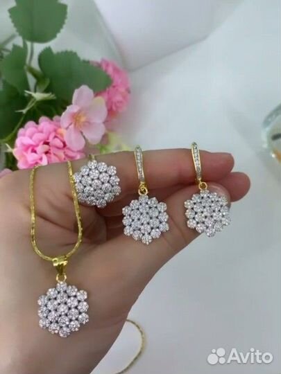 Комплект серебро 925