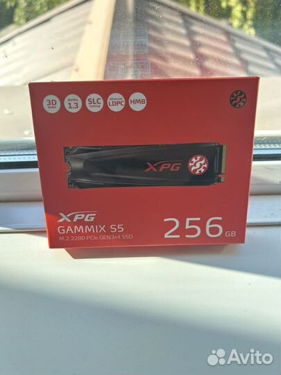 SSD диск XPG Gammix S5 256gb