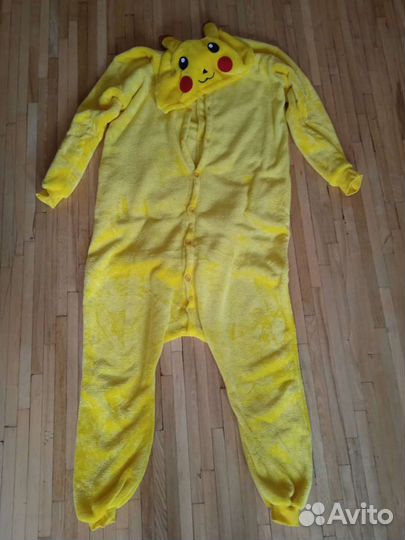 Пижама кигуруми пикачу