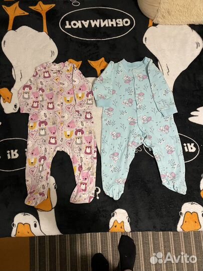 Детские вещи на девочку пакетом 56,62,68,74