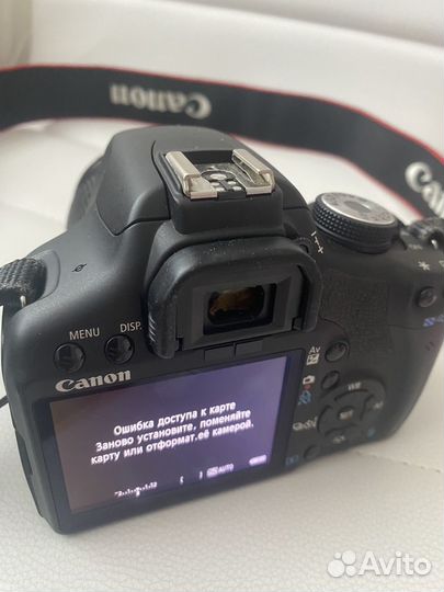 Зеркальный фотоаппарат canon