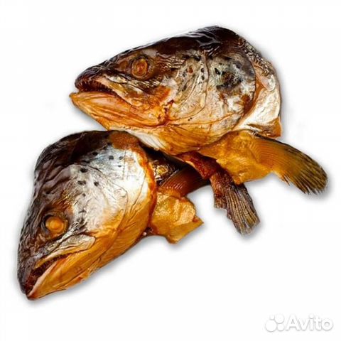 Головы Сёмги горячего копчения