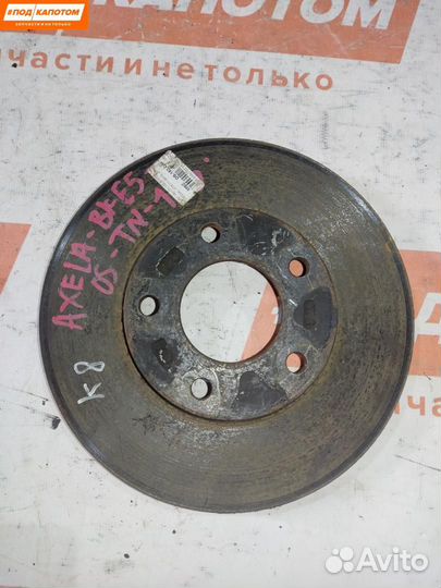 Диск тормозной передний Mazda 3 BK рест. 2006