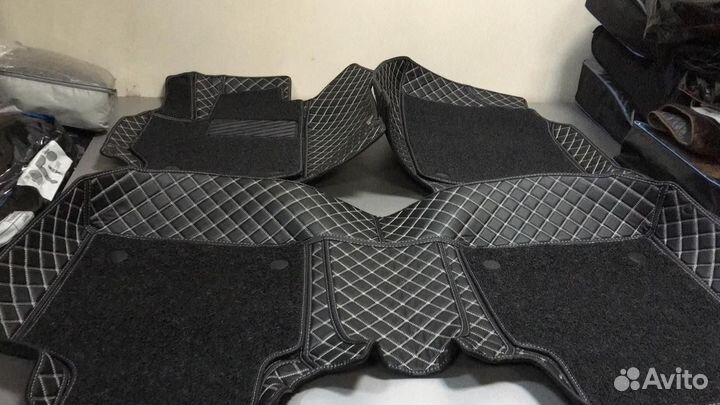 3D Коврики Chevrolet из Экокожи