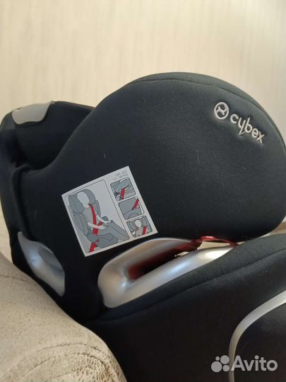 Автокресло с 15-36 кг cybex Q2-fix
