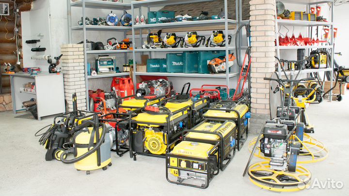 Аренда бензинового генератора