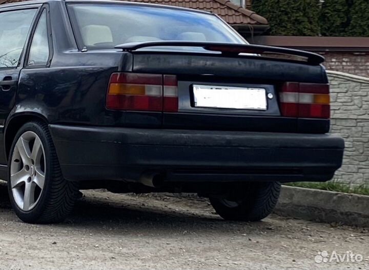 Бампер задний volvo 850