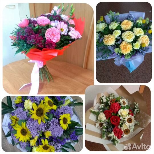 Букет из 9 роз, гербер, лилий