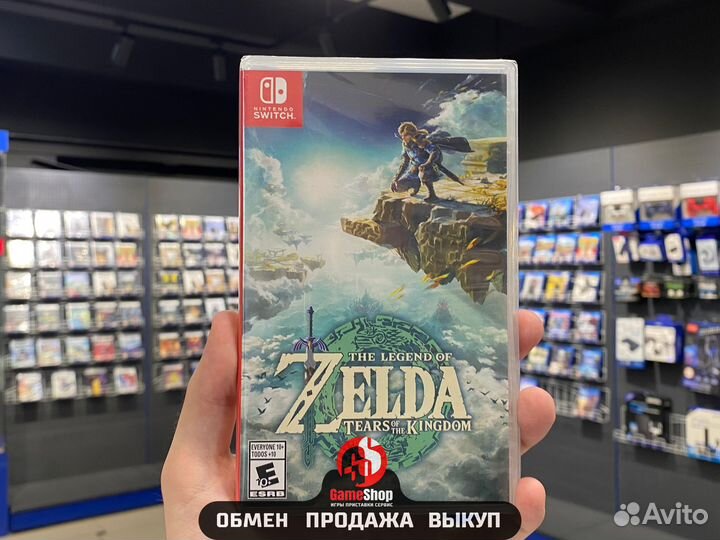 The Legend of Zelda: Tears of the Kingdom switch