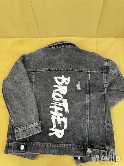 Джинсовая куртка детская