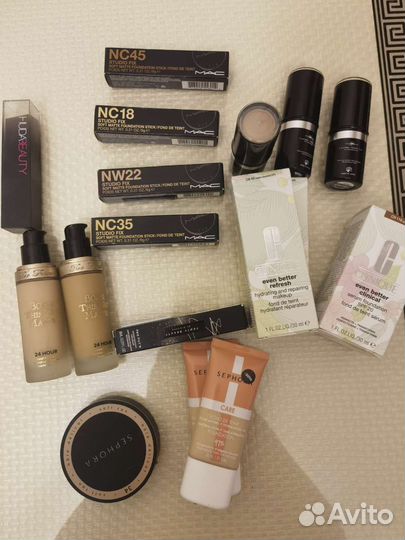 Тональный крем, консилер. Люкс