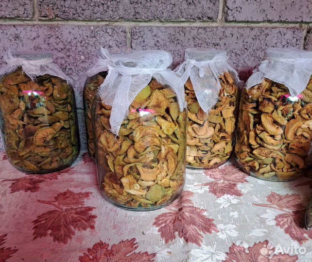 Сушеные яблоки