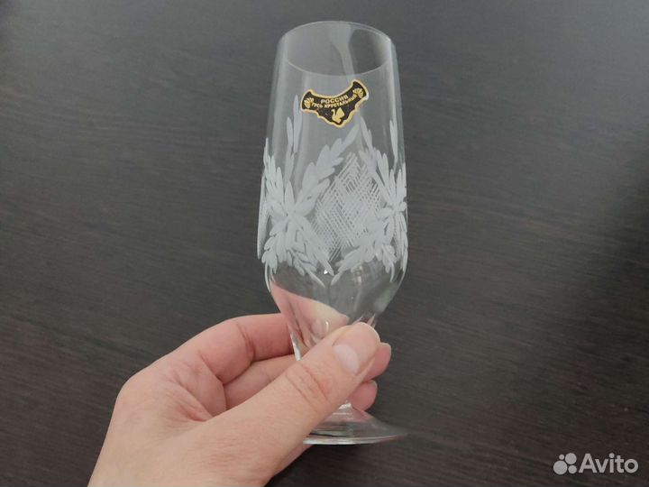 Хрустальные бокалы (набор)