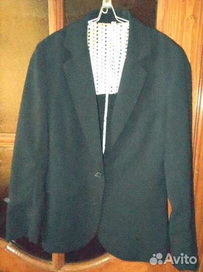 Пиджак чёрный Глория Джинс на девочку рост152