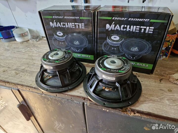 Динамики machete lw-80a4