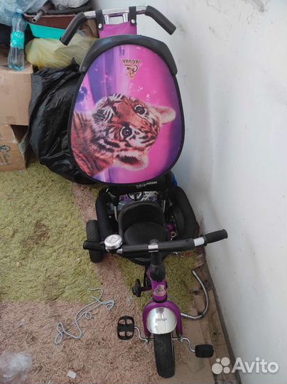 Детский трехколесный велосипед