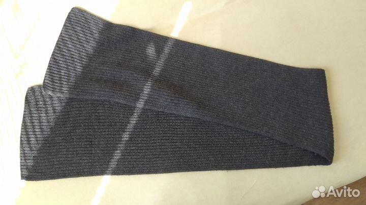 Шарф H&M тёмно-серый