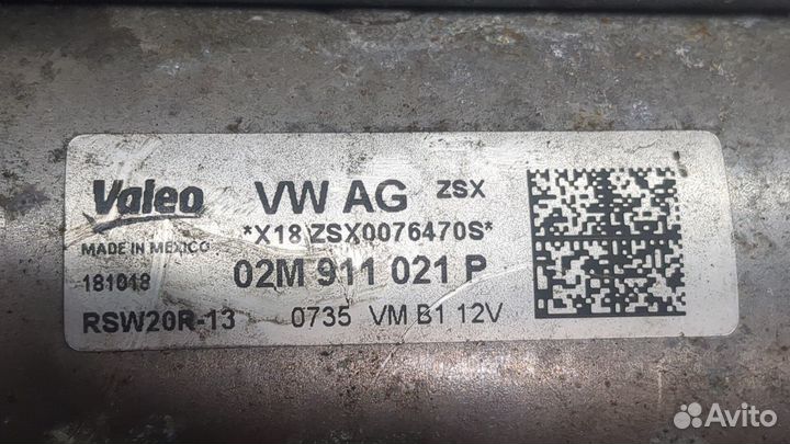 Стартер Volkswagen Atlas, 2019