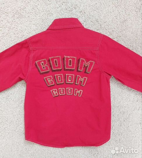 Качественные рубашки для мальчика р.104-110