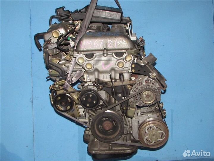 Двигатель Nissan Serena PC24 SR20DE