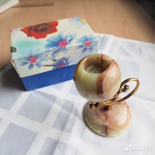 Подсвечник из оникса