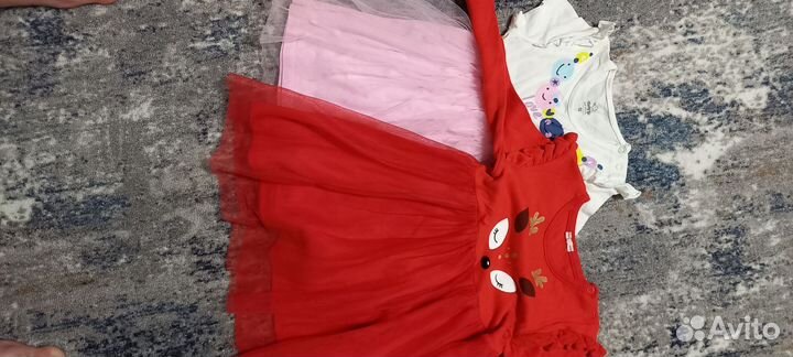 Детские вещи пакетом для девочек 86 92