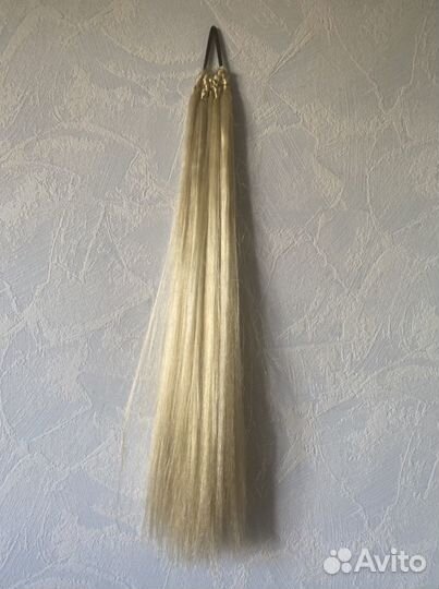 Хвост волосы на резинке