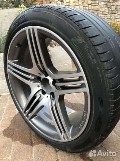 Задние диски на Mercedes R19