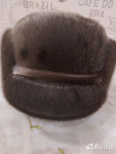 Шапка мужская из нерпы